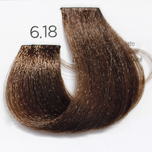 COULEUR DE MOUNIR - 6.18 Hajfesték - Icy Chocolate Blonde 90ml főképe